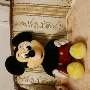 Disney Mickey Mouse Plush with Red Shorts